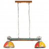 Industrialna lampa wisząca, 25 W, kolorowa, 111 cm, E27