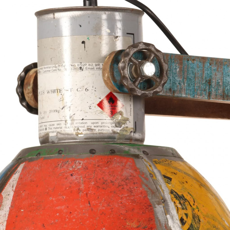 Industrialna lampa wisząca, 25 W, kolorowa, 111 cm, E27