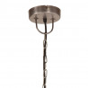 Industrialna lampa wisząca, 25 W, kolorowa, okrągła, 32 cm, E27