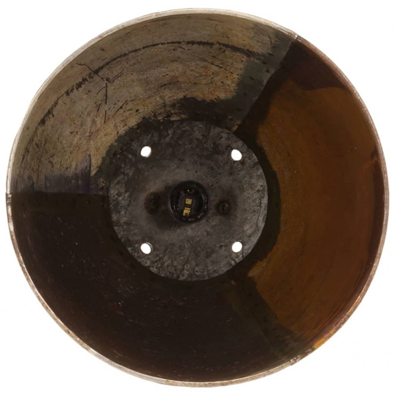 Industrialna lampa wisząca, 25 W, kolorowa, okrągła, 32 cm, E27