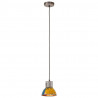 Industrialna lampa wisząca, 25 W, kolorowa, okrągła, 17 cm, E27