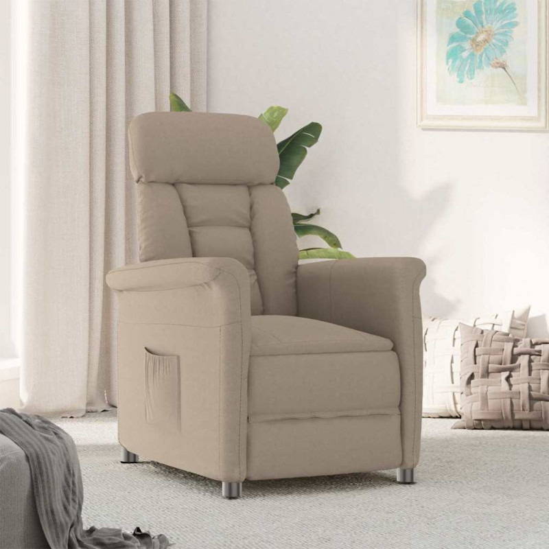 fotel Ciemnoszary 96,5 x 70,5 x 95 cm Mikrofibra