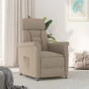 fotel Ciemnoszary 96,5 x 70,5 x 95 cm Mikrofibra