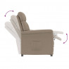 fotel Ciemnoszary 96,5 x 70,5 x 95 cm Mikrofibra