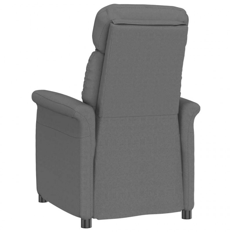 fotel Ciemnoszary 96,5 x 70,5 x 95 cm Mikrofibra