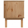Szafka pod TV OTTA, brązowo-biała 113,5x43x57 cm, sosna