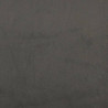 Fotel, ciemnoszary, 60 cm, obity aksamitem