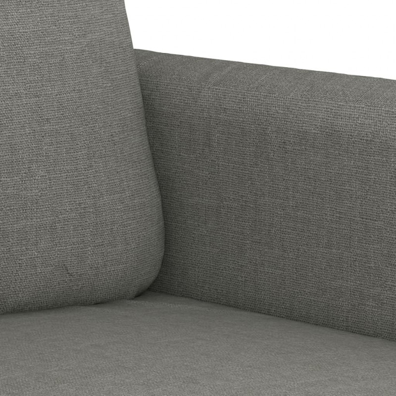 Fotel, ciemnoszary, 60 cm, obity tkaniną