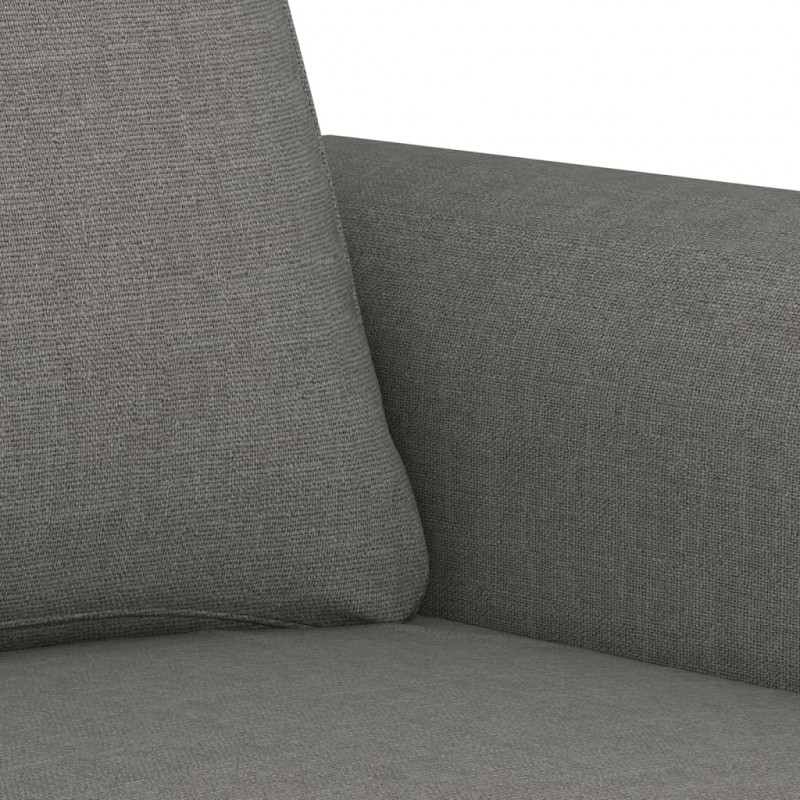Fotel, ciemnoszary, 60 cm, obity tkaniną
