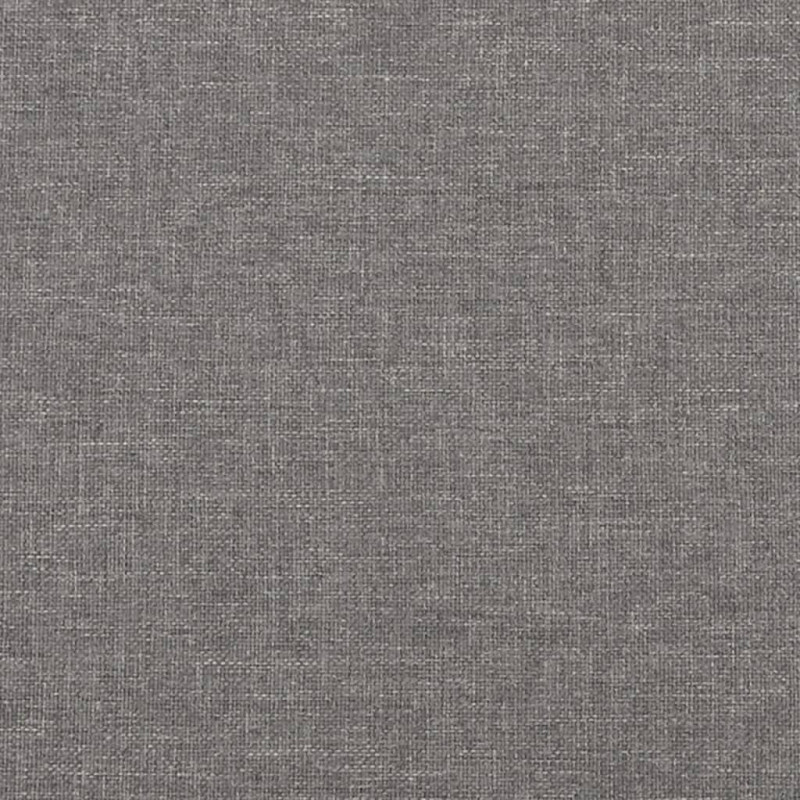 Sofa 2-osobowa, jasnoszara, 120 cm, tapicerowana tkaniną