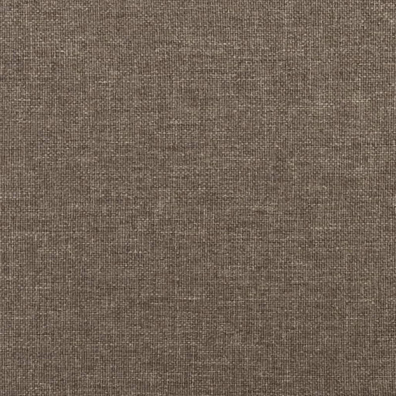 Ławka, taupe, 100x35x41 cm, tapicerowana tkaniną