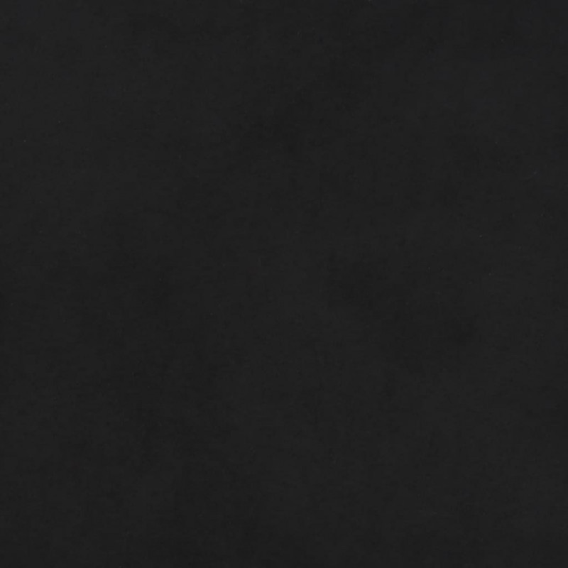 Ławka, czarna, 100x35x41 cm, obity mikrofibrą