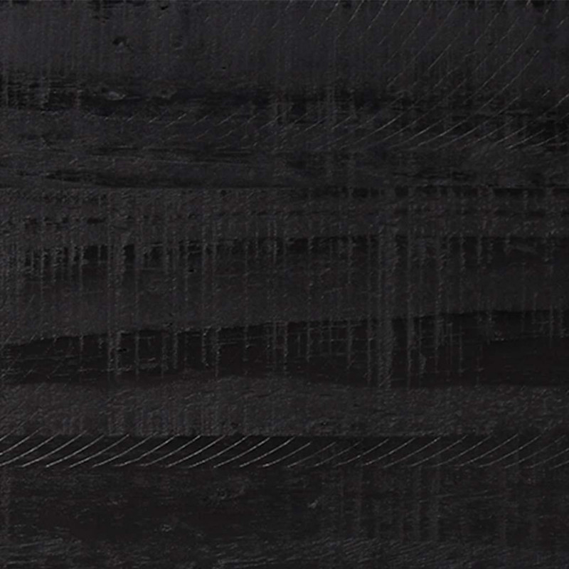 Szafka nocna, czarna, 36x30x45 cm, drewno sosnowe