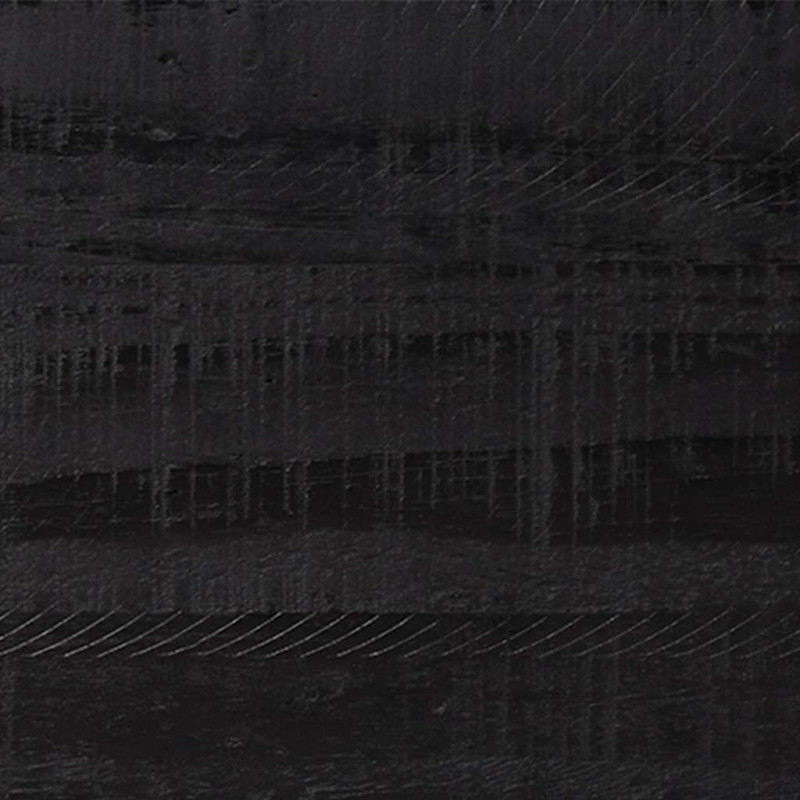 Szafka nocna, czarna, 40x30x55 cm, drewno sosnowe z odzysku
