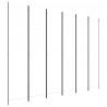 Parawan 6-panelowy, biały, 300x220 cm, tkanina