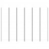 Parawan 6-panelowy, biały, 300x220 cm, tkanina