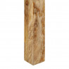 Stolik barowy, 112x55x108, lite drewno mango