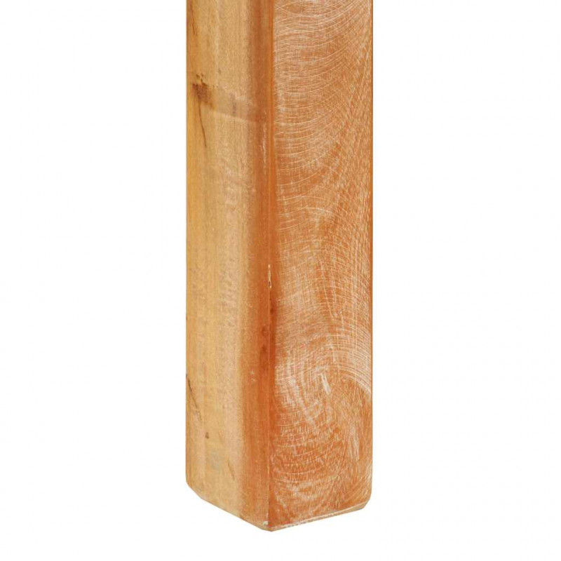 Stolik barowy, 112x55x108, lite drewno odzyskane