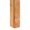 Stolik barowy, 112x55x108, lite drewno odzyskane