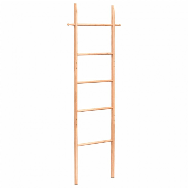 Drabinka na ręczniki, 170 cm, drewno orzecha włoskiego