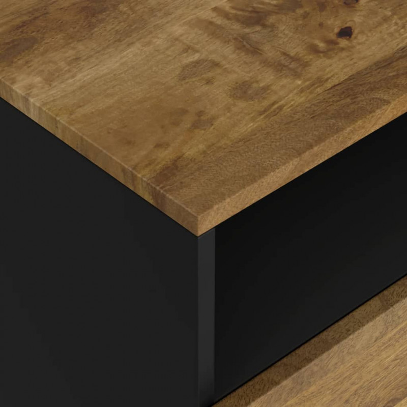 Szafka nocna, 50x33x62 cm, lite drewno mango