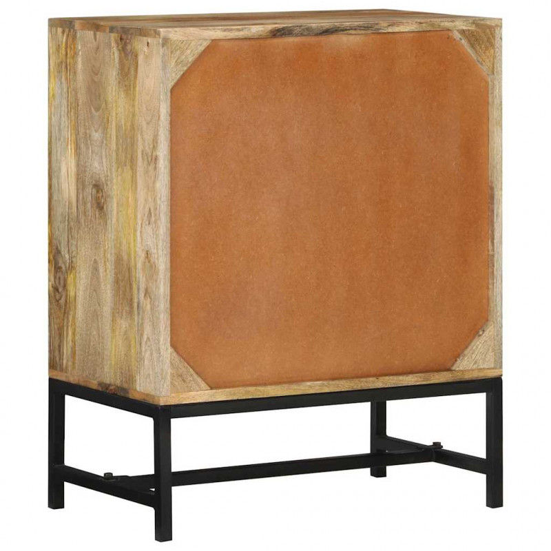Komoda, 60x35x75 cm, lite drewno mango