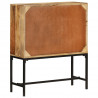 Kredens, 80x30x95 cm, surowe drewno mango