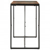 Stolik barowy, 140x70x110, lite drewno z odzysku