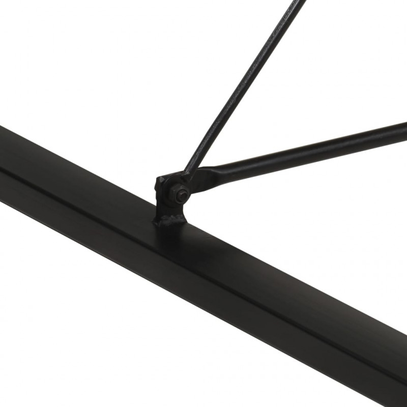 Stolik barowy, 175x90x110, lite drewno z odzysku