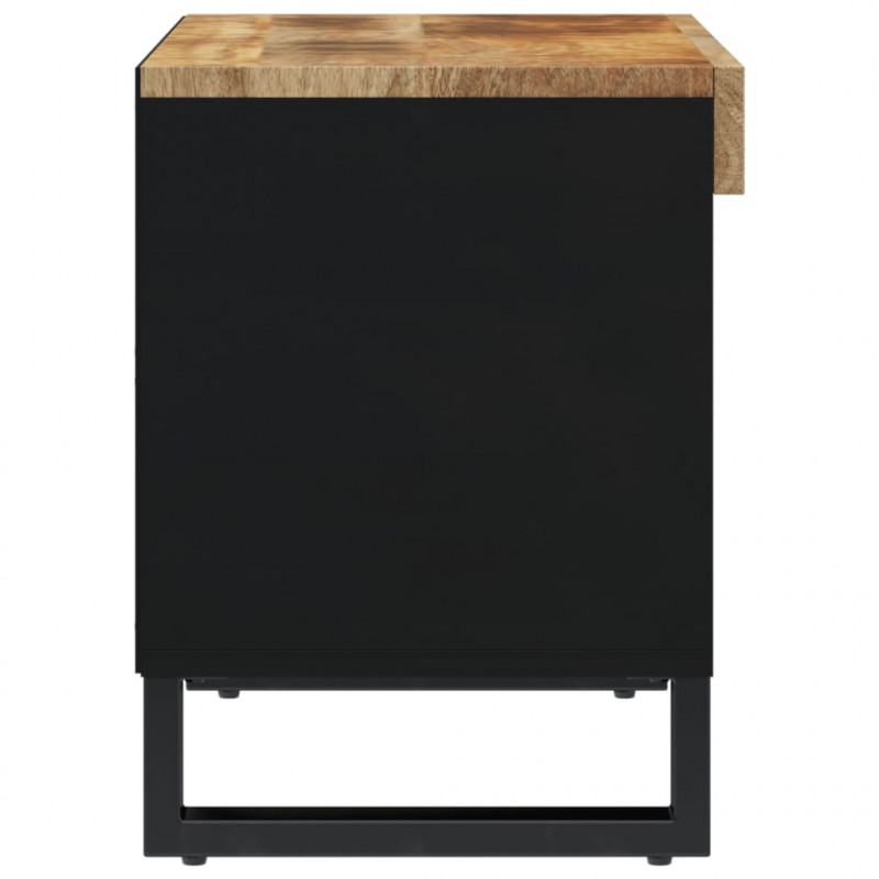Szafka pod telewizor, 60x33x43,5 cm, lite drewno mango