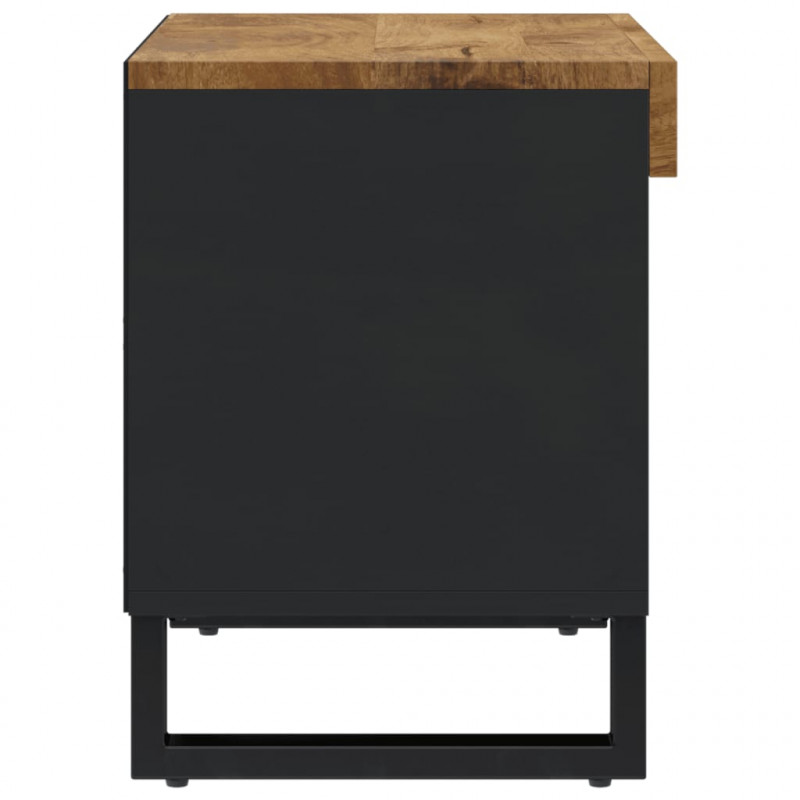 Szafka pod telewizor, 60x33x43,5 cm, lite drewno mango