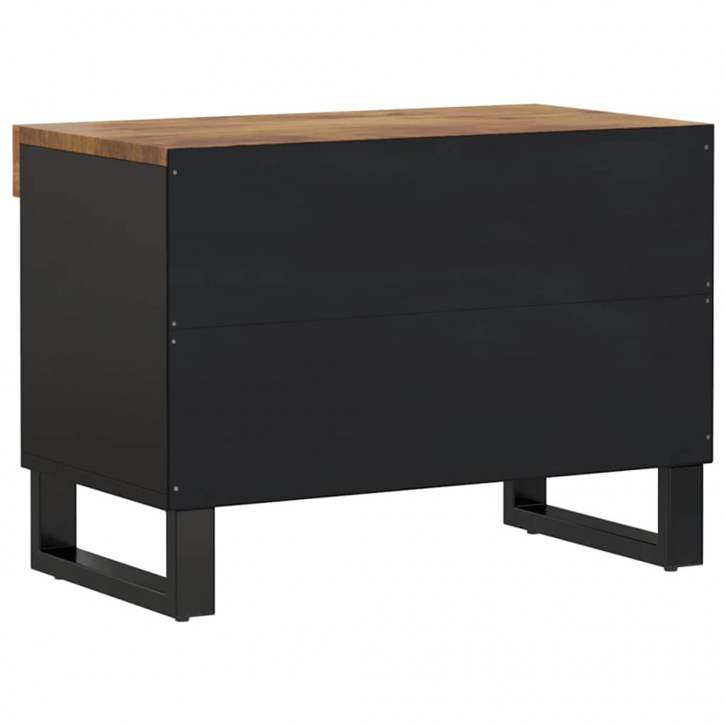 Szafka pod telewizor, 60x33x43,5 cm, lite drewno mango