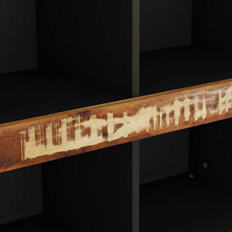 Szafka, 85x33x107 cm, lite drewno z odzysku