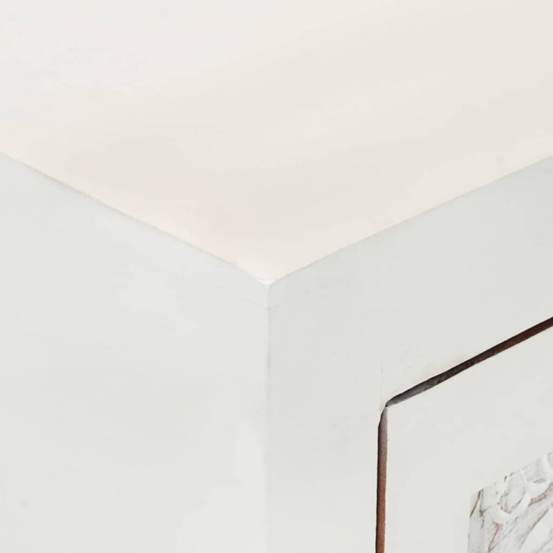 Komoda, 55x30x90 cm, lite drewno akacjowe