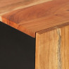 Szafka z 2 drzwiczek, 90x33x75 cm, lite drewno akacjowe