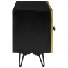 Szafka pod TV, 110x30x45 cm, lite drewno mango