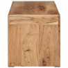 Stojak pod TV, 110x33x33 cm, lite drewno akacjowe