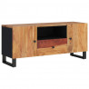 Szafka RTV, 105x33,5x46 cm, akacja i materiał drewnopochodny