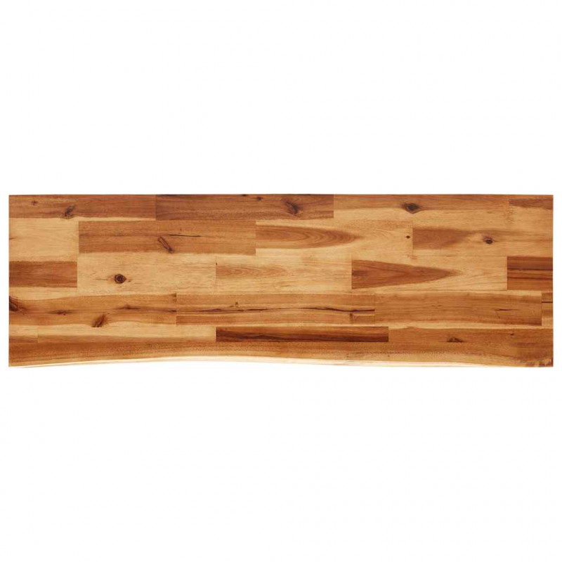 Stolik konsolowy, 110x35x80 cm, lite drewno akacjowe