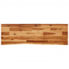 Stolik konsolowy, 110x35x80 cm, lite drewno akacjowe