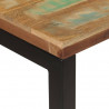 Stolik konsolowy, 110x35x75 cm, lite drewno z odzysku