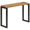 Stolik konsolowy, 110x35x75 cm, lite drewno z odzysku