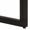 Stolik konsolowy, 110x35x76 cm, surowe drewno mango