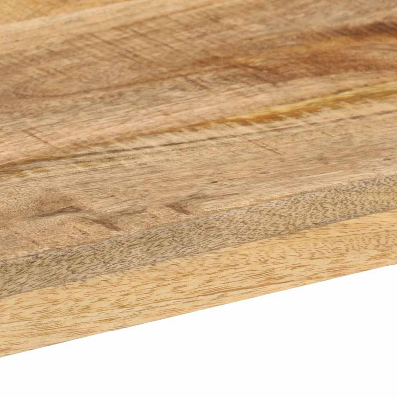 Stolik konsolowy, 110x35x76 cm, surowe drewno mango