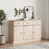 Szafka ALTA, 112x35x73 cm, lite drewno sosnowe