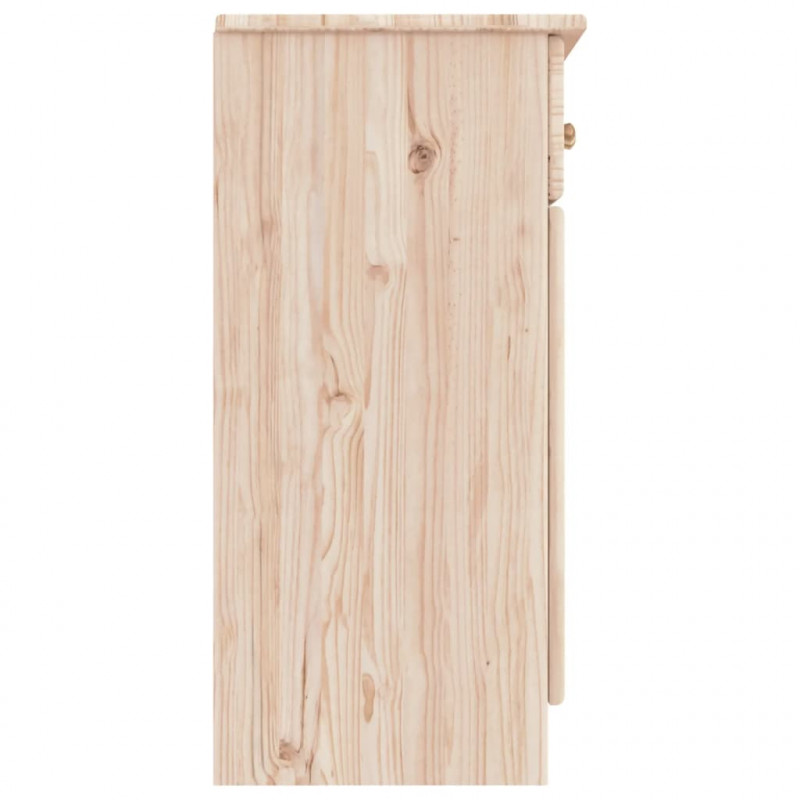 Szafka ALTA, 112x35x73 cm, lite drewno sosnowe