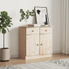 Szafka ALTA, 77x35x73 cm, lite drewno sosnowe
