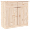 Szafka ALTA, 77x35x73 cm, lite drewno sosnowe
