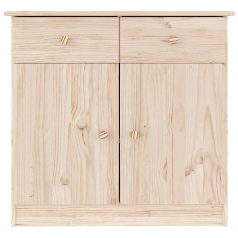 Szafka ALTA, 77x35x73 cm, lite drewno sosnowe