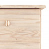 Szafka ALTA, 77x35x73 cm, lite drewno sosnowe